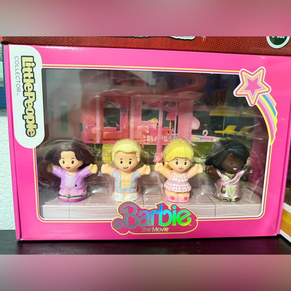 Barbie The Movie Little People Set - Pink and Purple